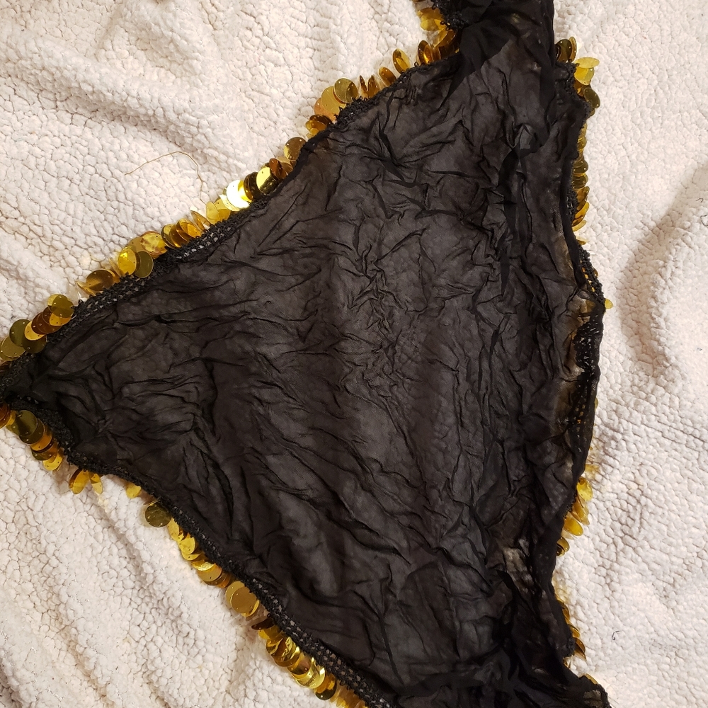 Scarf dressy bling